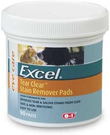 8 In 1 Pet Products DEOJ7100 Eye Wipes, 90 Pads