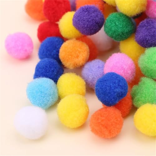 Kits para niños de pompones peludos ideales para regalar en talleres creativos 5