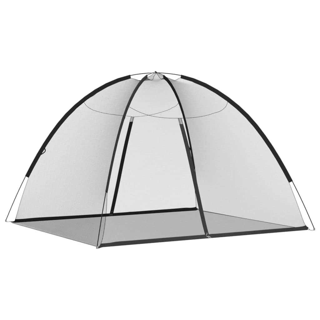 vidaXL Moskitiera Mongolia z drzwiczkami, siatka 220, 200x180x135 cm, moskitiera turystyczna, moskitiery nad łóżko, moskitiera na łóżko