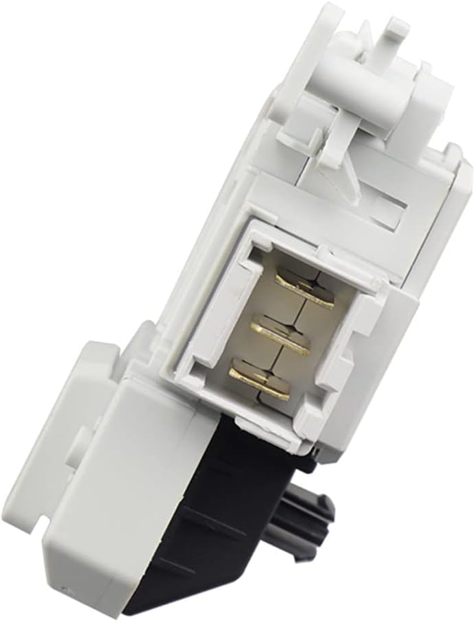 Image of PARDZWORLD Door Lock DKS67A, Suitable for Siemens /Bosch Washing Machines Match & Buy. Color: Black & White