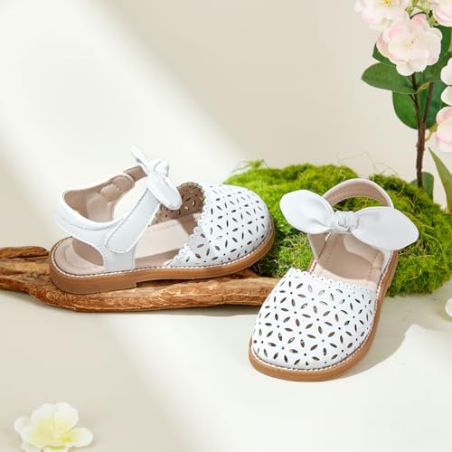 Image of Kiderence Toddler Girls Sandals Little Girls Kids Summer Shoes Toddler Sandals