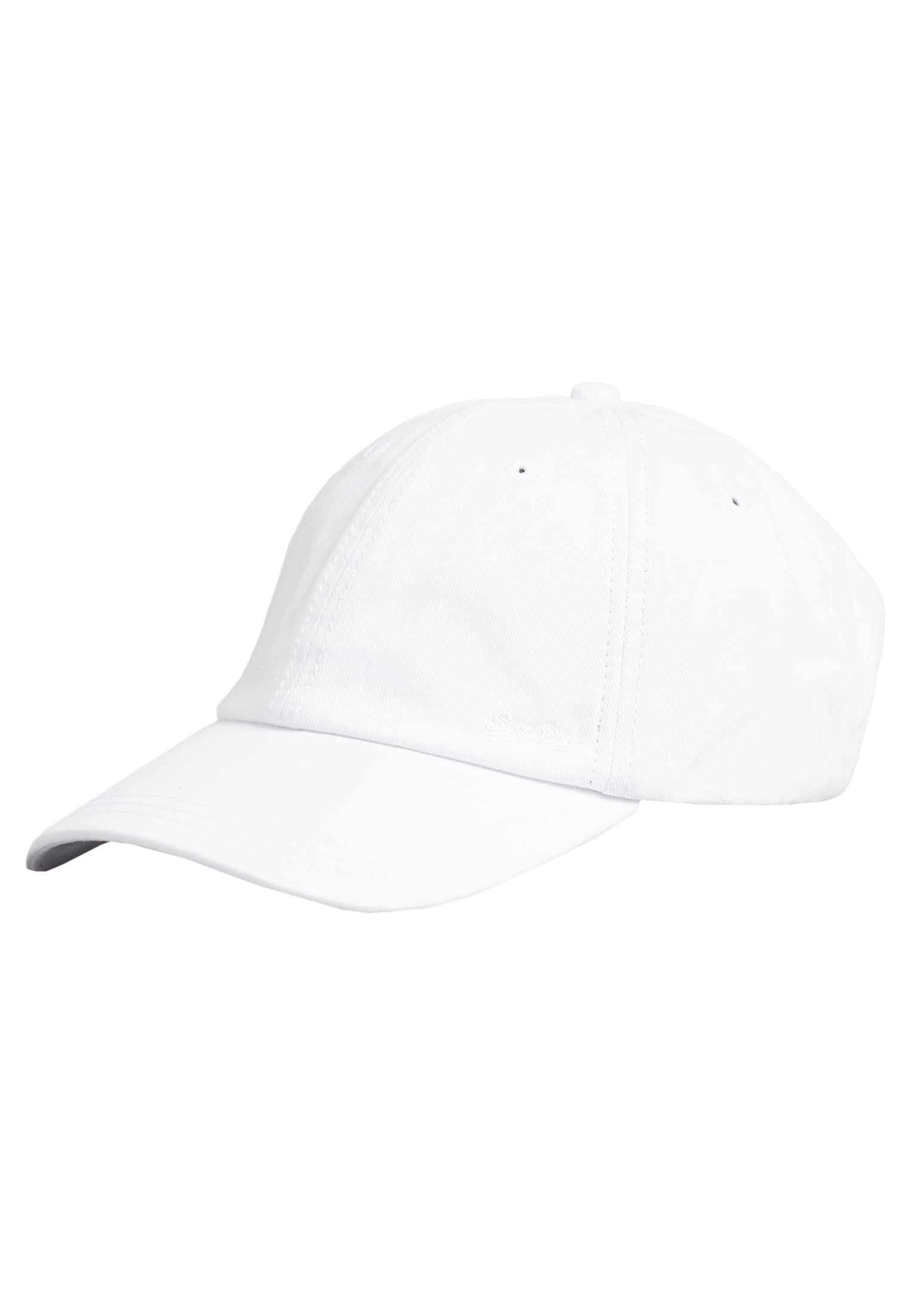 Superdry Men's White Vintage Emb Cap Baseball Cap, One Size