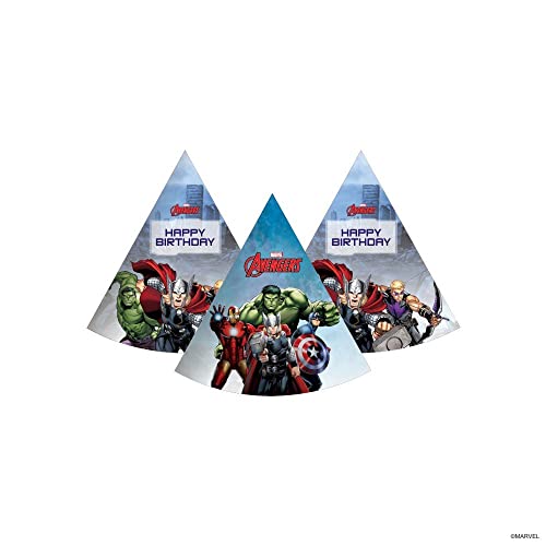 Image of Pretty UR Party Avengers Party Decorations Kit - 80 pcs Includes Banner, Balloons, Thank You, Centerpiece, danglers, Avengers Party Supplies, Marvel Birthday Decor, DIY Decor Pack for Kids, Boys