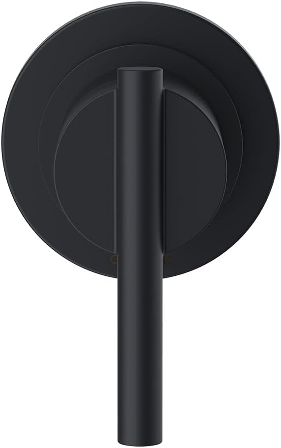 Parma 1H Trim Kit for 3/4 Volume Control & 3-Port/2-Outlet Shower Diverter & 4-Port/3-Outlet Shower Diverter Satin Black