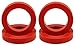 Eurotubes â€œEuroDamperâ€ Tube Damper Rings Extra Large for 6550, KT66, KT88, 300B and 2A3 Power Tubes. Set of four.