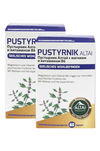 Preisvergleich Produktbild 2er Pack PUSTYRNIK ALTAI, 120 Kapseln, Seelisches Wohlbefinden 6