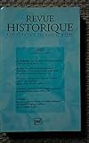  Revue historique, 1999 numéro 610