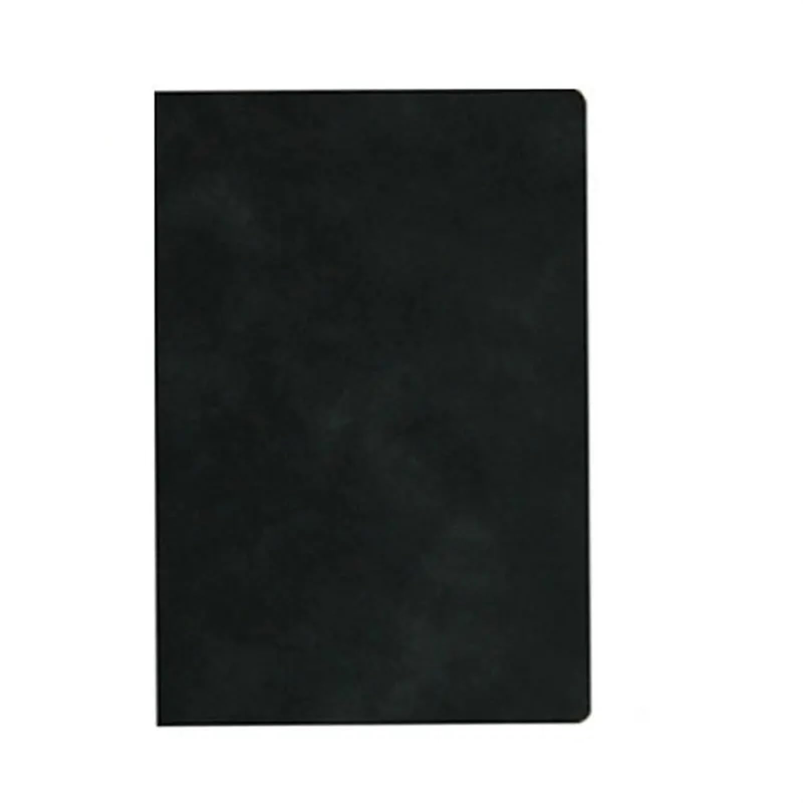 Notizbuch 2Set A5 A6 Notizbuch Leder Büro Tagebuch Notizblock Briefpapier Schülerklasse liniertes 160 Seiten/240 Seiten(Black,A5 240pages)