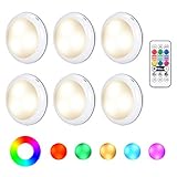 【Breite Anwendung】 Die LED Schrankleuchten sind perfekt für Küche, Schlafzimmer, Treppen, Schrank, Flur, Theke, Abstellraum, Speisekammer usw. Oder als eine bunte Stimmungslampe, um ein angenehmes Upgrade Gefühl hinzuzufügen.