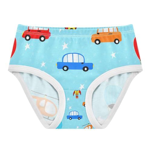 Colorful Vehicles Cars Toddler Girls's Underwear 2T 202c1258