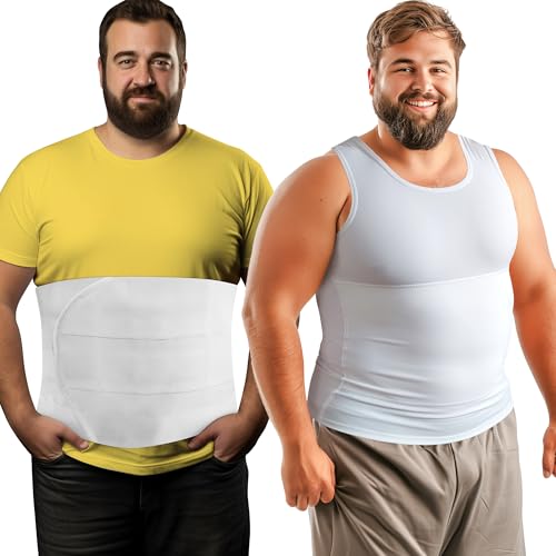 Faja Abdominal y Camiseta Compresiva para Hombre miniatura 1