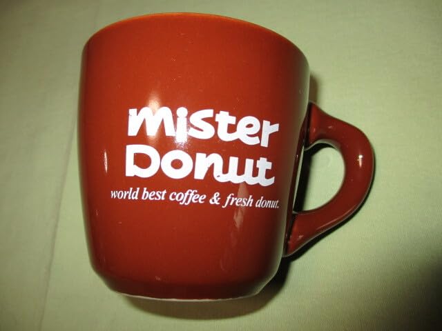 Amazon.co.jp: ミスド 当時物 ミスタードーナツ マグカップ 茶