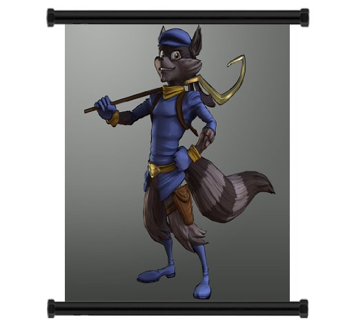 Sly Cooper: Thieves in Time Game Fabric Wall Scroll Poster (32