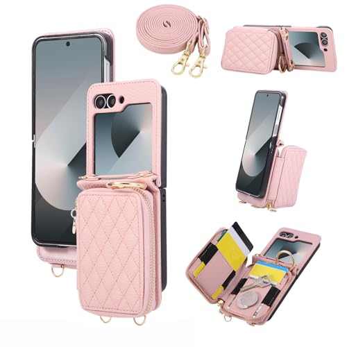 Coque Samsung Galaxy Z Flip 5 rose en polycarbonate premium durable