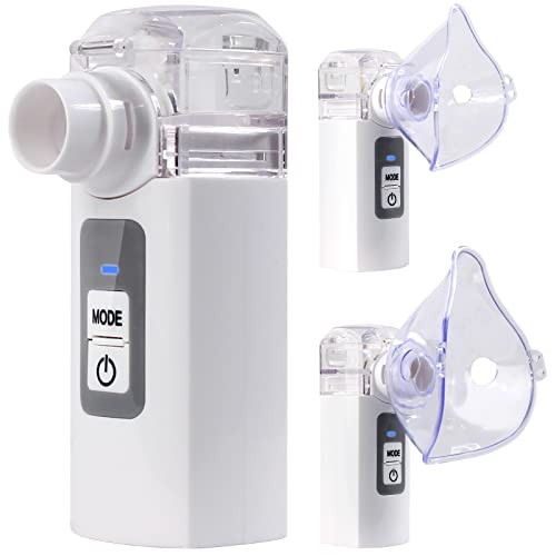 LANVID Nebulizer, Portable Nebulizer Machine, Nebulizer Machine for Adults, Mesh Nebulizer for Home Usage