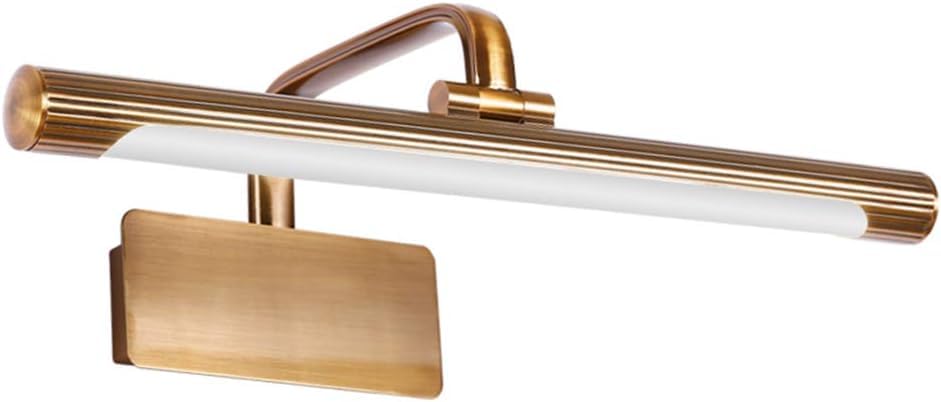 Image of Glowave Classic Metal Rose Golden Light with Adjustabe Head Mirror Vanity Bathroom Picture Light - Warm White (375 /RGD)