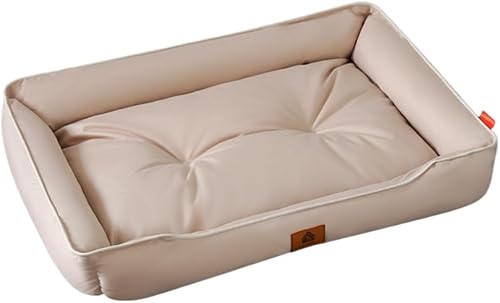 Miniatura 8 de Cama ortopédica de espuma viscoelástica para perro con cojín, tela Oxford duradera, funda extraíble lavable, sofá para mascotas para perros y gatos