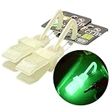 OUROBOROS ウロボロス クリップ 蓄光 光る 防災 停電 グッズ マルチクリップ 強力 固定 多機能 日本製 (グリーン,2個)