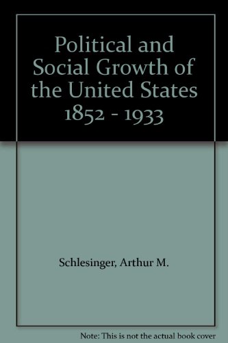 Political and Social Growth of the United State... B000P1B4TU Book Cover