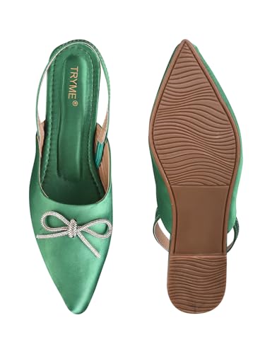 Image of The White Pole Slip on Slides Flat Mules Bellies Jutti Sandals for Women and Girls