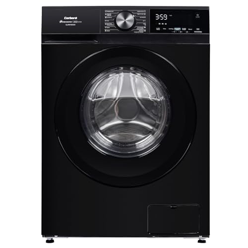 Corberó - Lavadora Excellence 10kg | CLAM10850N | 1351 rpm | Motor Inverter | Función Vapor| Función Eco | Incio Diferido | Lavado Rápido 15 min | Display Touch | Negro