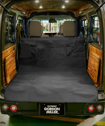 GORDON MILLER コーデュラ 2ウェイ ラゲッジシート レジャーシート 車 荷台 汚れ防止 防水 汎用 かけるだけ ダークグレー 01642446