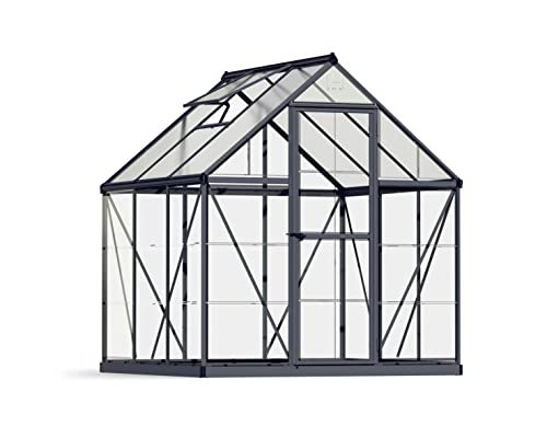 Image of Canopia by Palram Clear as Glass Greenhouse Hybrid (6x6, Grey)