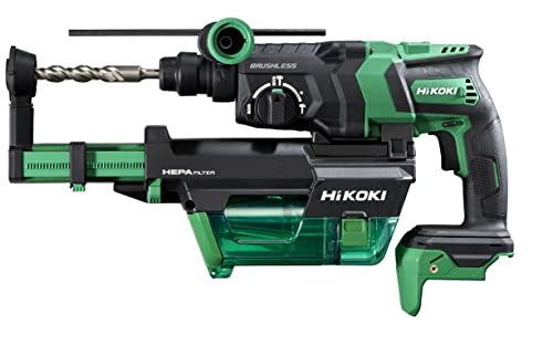 HiKOKI Akku Bohrhammer 18V (Ohne Akku und Ladegerät, Brushless Motor, DH18DPC)