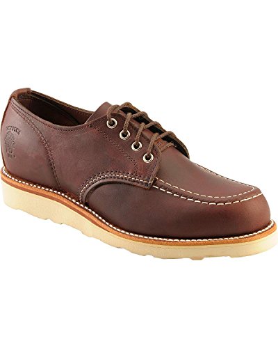 Chippewa OCM501005 Men's 4-in Mocc Toe Cordovan Oxford 8 D US