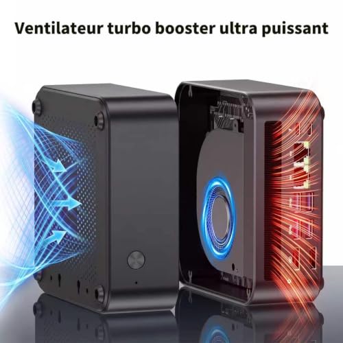 Image of DreamQuest Mini PC Ryzen 5 7430U (Up to 4.3GHz), 16GB RAM 512GB SSD