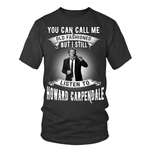 XKYYPOORWW I Still Listen to Howard Carpendale Graphic Vintage Trending Black3XL