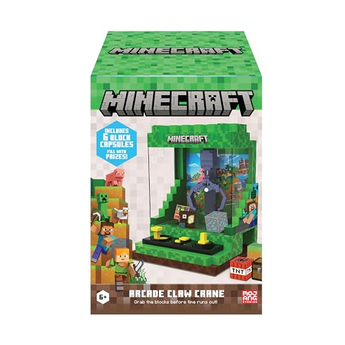 Machine à pinces Minecraft Overworld Merchant Ambassador de bureau pour enfant