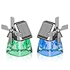 predolo Solar Energy Car Air Freshener with Unique Windmill Design, Blue #1