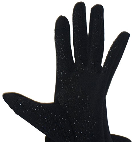 Luvas femininas de corrida digital HeadSensatec Touchscreen, Preto, Large