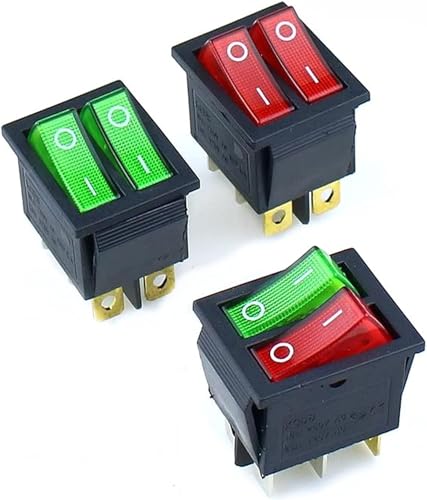 Interrupteur KCD8 6 broches pour réparer et sécuriser vos appareils 16A 250V