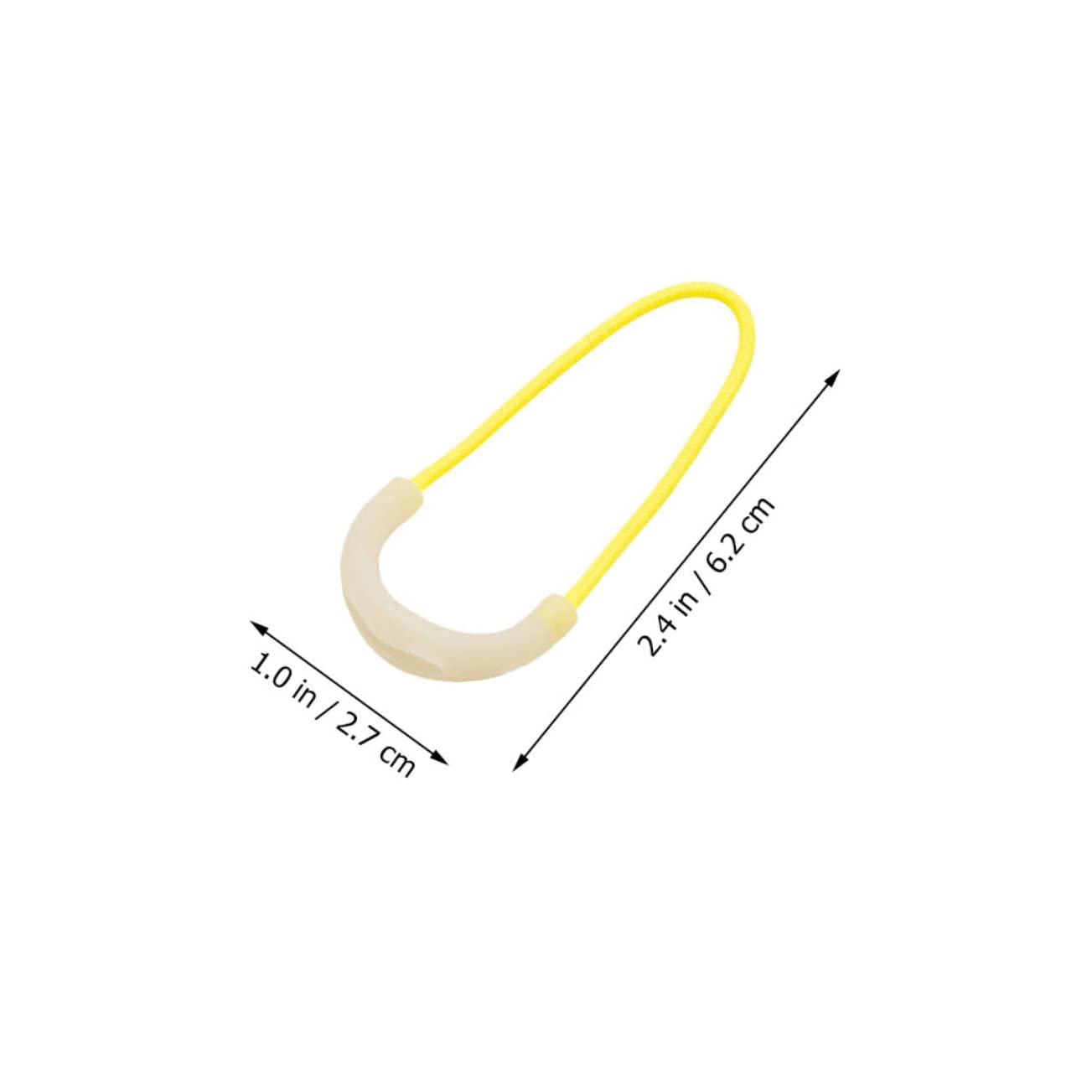 KICHOUSE 12-Pack Zipper Pulls Glow for Camping Outdoor Gear Zipper Pulls for Backpacks