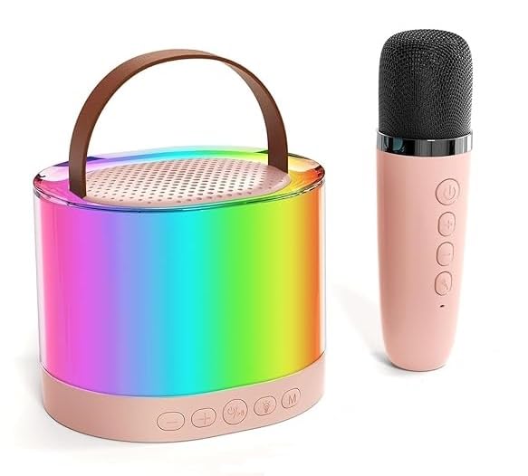 2025 Glow Tune New Karaoke Machine for Kids 4-12 Years Toys