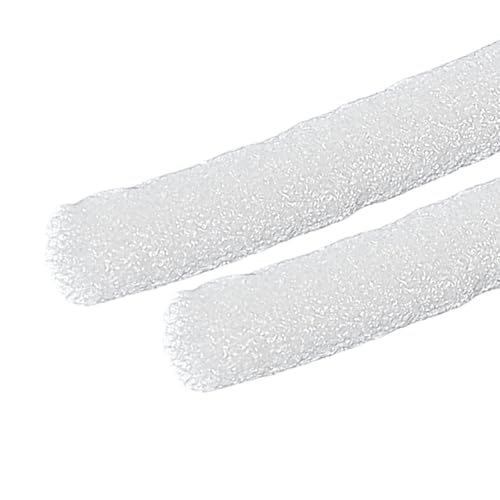 Image of PATIKIL 1 /4 Inch x 49 Feet Backer Rod for Gaps and Joints, 2 Roll Foam Rope Caulk Crack Joint Filler Roll Seal Weather Strip for Home Construction Car, White
