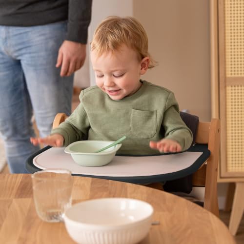 Hauck Essbrett und Tisch für Alpha Hochstuhl (Click Tray) - Black/Schwarz – Ansicht 2
