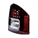 Anzios 1PC RIGHT Passenger Taillights Tail Lamp Assembly Rear Fog Driving Light Brake Stop Lamp Compatible with Jeep Compass 2014 2015 2016 2017 Facelift
