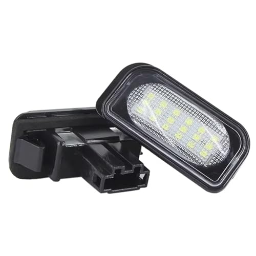 Coche Canbus LED luz placa matrícula Benz Clase C W203 lámpara