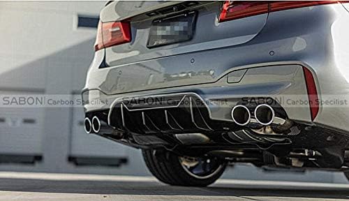 2018+ M5 F90 MP Style Carbon Fiber Rear Bumper Diffuser Lip for BMW F90 M5