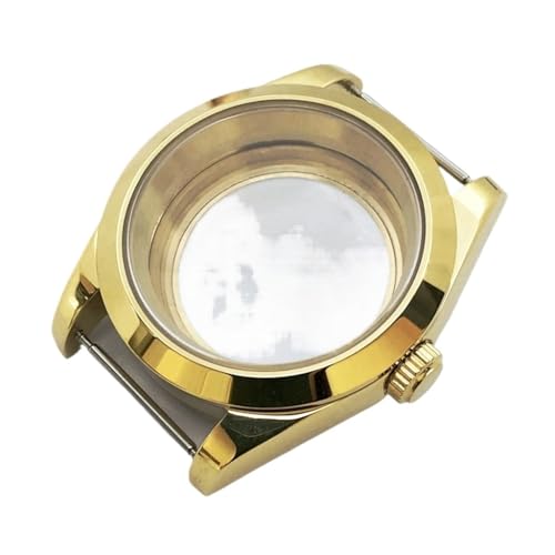 1個 36mm 39mm シルバーローズウォッチケースガラス NH35 NH36 ETA2824 PT5000 ST2130 腕時計自動巻きムーブメントアクセサリーパーツ用(Case 14,36mm NH35 NH36)