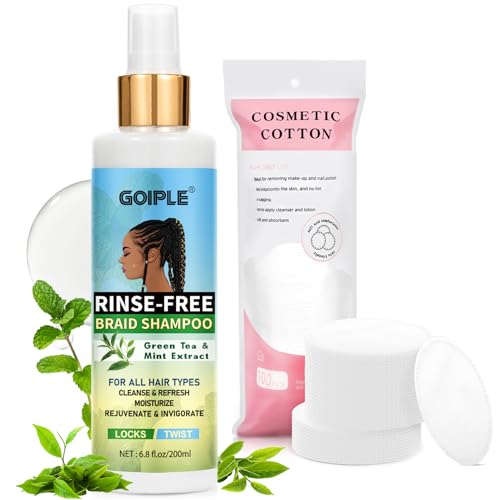 Rinse-Free Shampoo for Braid No Water Shampoo for...
