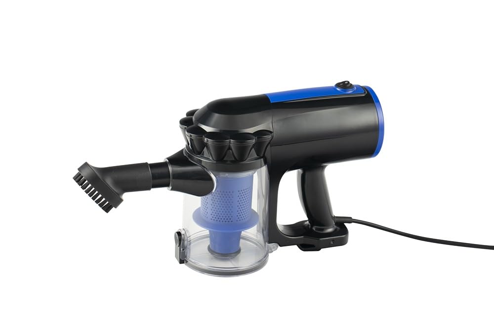 SMART-J Aspirapolvere con Filo 2 in 1 Portatile e Verticale 610W Leggero 2kg, Serbatoio 0,7L, Filtro HEPA, Spazzola Pavimenti e Accessori Inclusi, Potente per Casa, Pavimenti e Tappeti