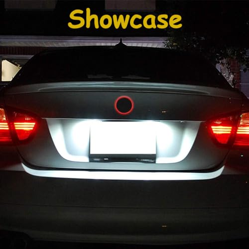 Image of Red LED Car Background Grille Logo Badge Emblem Light lamp,82mm Waterproof Background Tail Badge Emblem Logo LED Light Lamp Sticker Auto Emblems Compatible for B /MW 3 5 7 Series X3