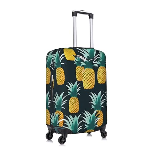 Housse protection bagage valise ananas blanc évite rayures de 45 à 81 cm - 3