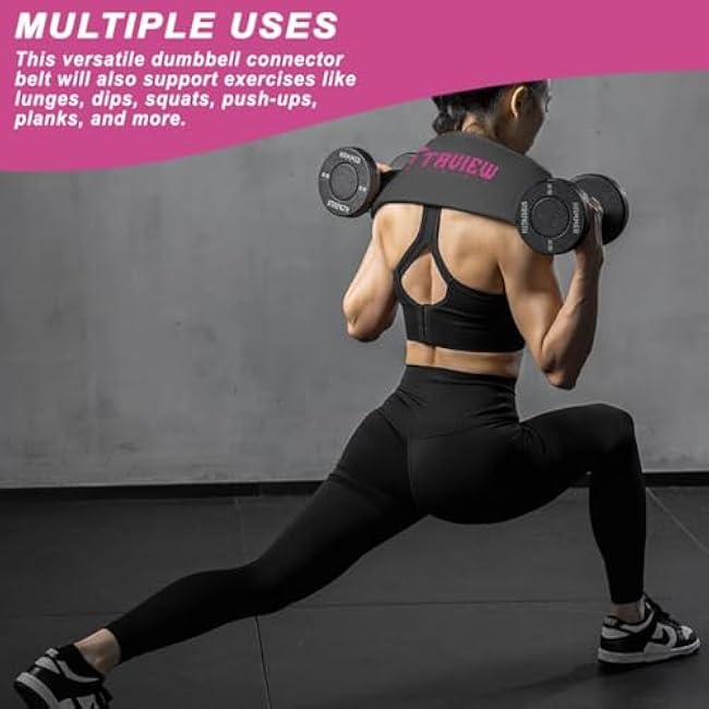Hip Thrust Belt for Gym & Pilates,Booty Belt for Hip Thrust,Hip Belt Pad for Glute Bridge Butt Workout with Dumbbells Kettlebells for Lunges Reverse Squat