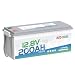 Redodo 12.8V 200Ah Plus Lithium LiFePO4 Battery, Built-in 200A BMS, 4000+ Deep Cycles, Max 2560W Power Output, UL&FCC Certificates, 10-Year Lifetime, Perfect for RV, Solar, Off-Grid, etc.