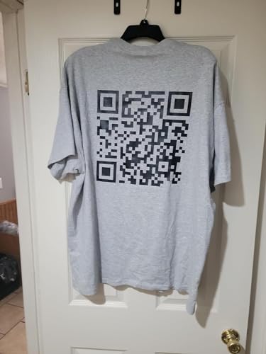 Personalized QR Code Shirt, Custom Your Own Shirts, Funny QR Code T-Shirt, Shirt for Men Women, Multi4